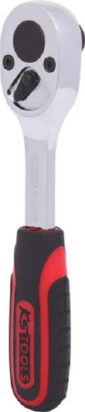 KS Tools 1/4" CHROMEplus bit-omschakelratel, 115 mm, 918.1495
