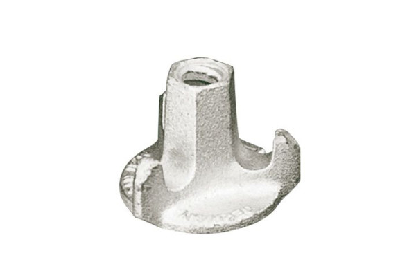 Schake vleugelmoer, 3 - arm gegalvaniseerd 100 mm, 113013