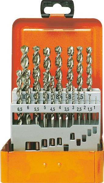 Projahn boorcassette HSS-Co type UF-L 19 stuks 1-10 / 0,5 mm, 60340