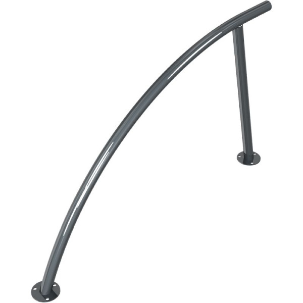 Stone HGS Leunbeugel -Juist-, 850mm/voor deuvels, gecoat volgens RAL DB703, 422.51b
