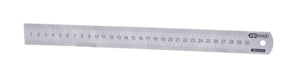 KS Tools Semi-flexibele stalen liniaal, 300 mm, 300.0110