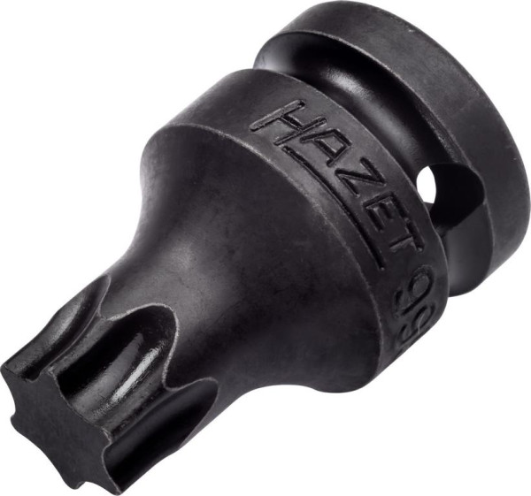 Hazet impact, machine schroevendraaier schroevendraaierdop, TORX®, hol vierkant 12,5 mm, binnen TORX® profiel, T60, 995S-T60
