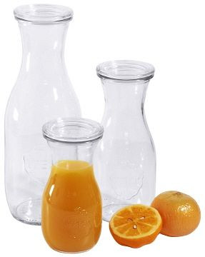 Contacto glazen sapfles 1/4 l, VE: doos met 6 flessen, 2708/025