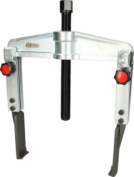 KS Tools universele sneltrekker 2-armig met slanke en verlengde haken, 60-200mm, 220mm, 620.0021