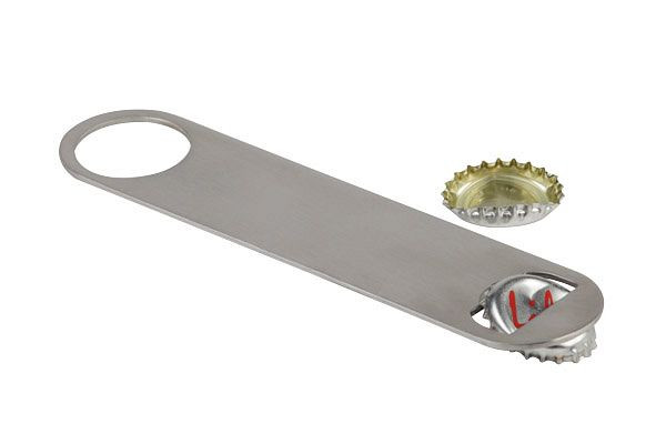 APS kelnerflesopener, 18 x 4 cm, roestvrij staal, mat gepolijst, 93122