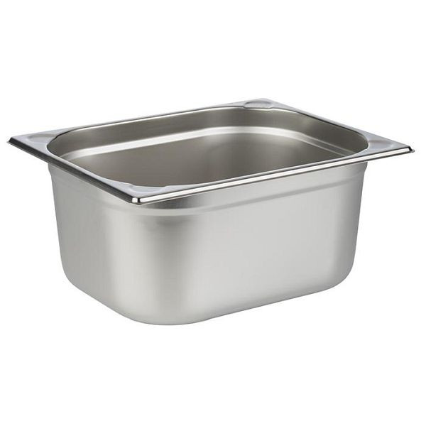 APS GN 1/2 bak, 32,5 x 26,5 cm, diepte: 150 mm, RVS, 8,75 liter, 81206