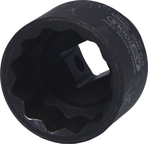 KS Tools 1/2" 12-kant slagdop, kort, 30 mm, 515.0930