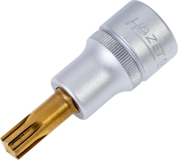 Hazet schroevendraaierdop, hol vierkant 12,5 mm (1/2") interne spline Ribe-CV M9 991-9