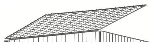 Kongamek deksel voor roosterwagen KM, 830 x 630 mm, 255352