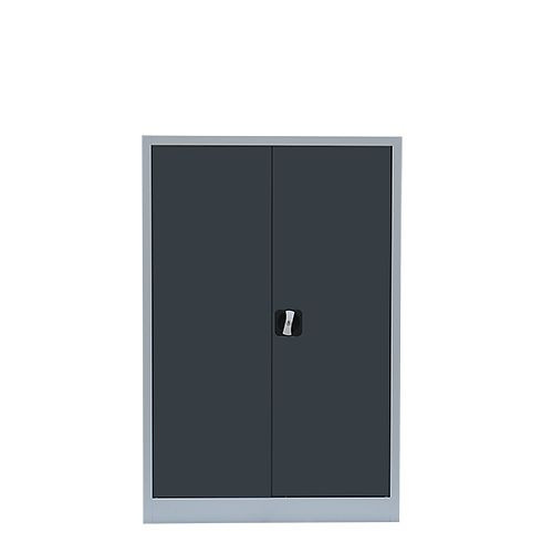 Lüllmann archiefkast/vleugeldeurkast, 1200 x 920 x 420 mm, lichtgrijs/antracietgrijs, 530328