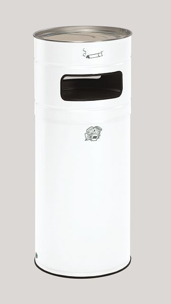 VAR asbak / afvalbak H 100, wit, 17140