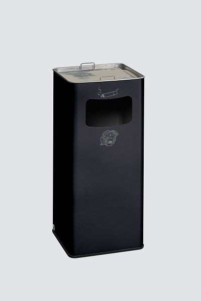 VAR afvalbak / asbak B 32R, antraciet, 3082