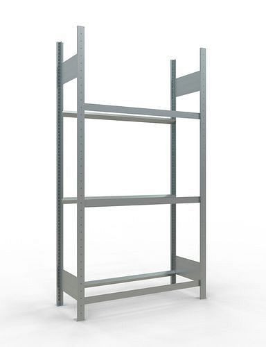 Schulte bandenrek, basisveld, 3 opslagniveaus, vakbreedte 1050 mm, 1100 x 436 x 2000 mm, 278835