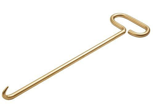 DENIOS putdekselhaak 500 mm met handgreep, speciaal brons, vonkvrij, voor Ex-zones, 250344