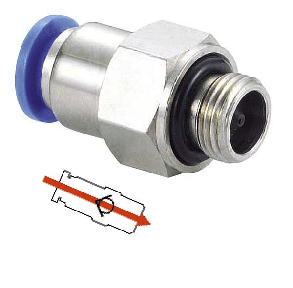 timmer B-RGEB-4-1/8-MSv-KU, terugslagfunctie Rechte cilindrische inschroefkoppeling, schroefdraad: 1/8", VE: 10 stuks, 03170270