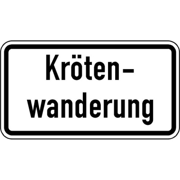 Steen HGS natuur- en milieubeschermingsbord -paddenmigratie-, 330x600mm/reflecterend (RA1), uw130007129
