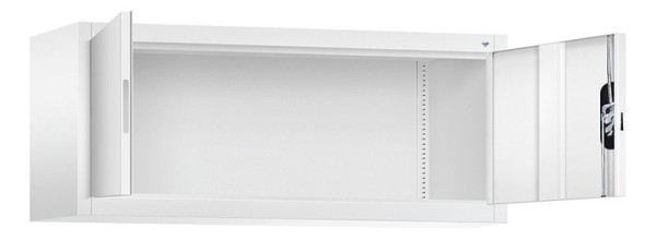 C+P bovenkast Acurado, H500xB1200xD400mm, kleur: verkeerswit, verzonken handgreep, 9464-000 S10150