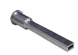 ELMAG korte sproeier aluminium voor IBL 3000, 21715