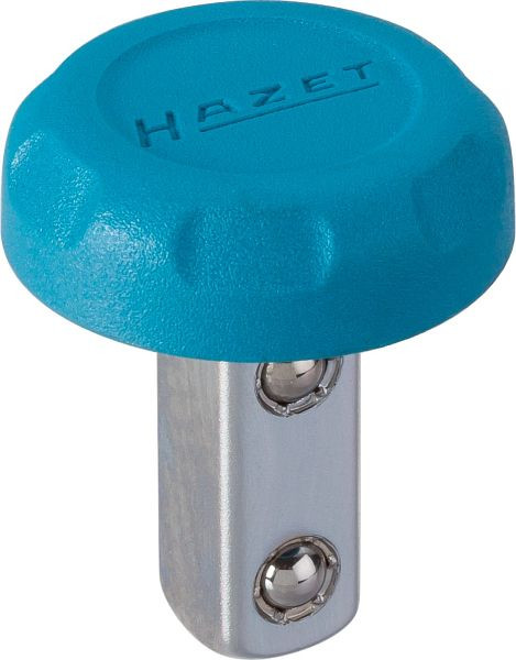 Hazet doorsteekvierkant, vierkant 10 mm (3/8 inch), met blauwe knop, Made in Germany, 5110-04