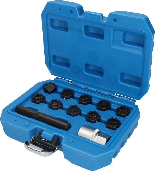 Brilliant Tools velgslotassortiment voor Mercedes, 12-delig, BT691210