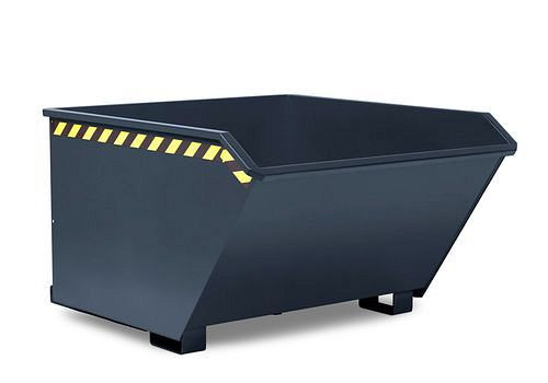 RR Industrietechnik kipcontainer van staal, 300 liter inhoud, grijs, 269842
