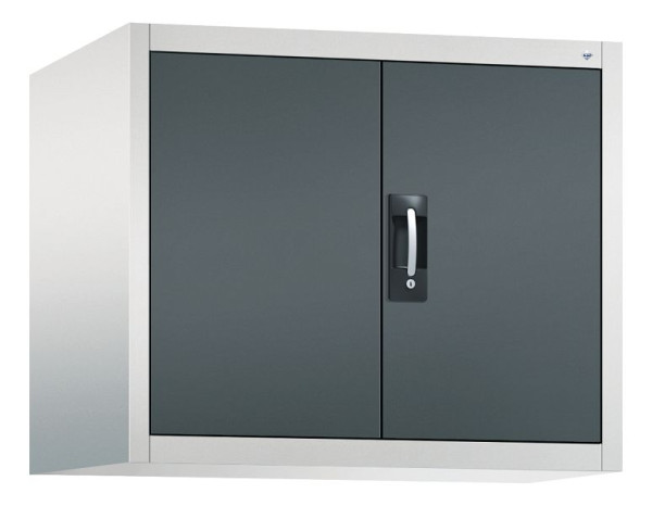 C+P bovenkast Acurado, H790xW930xD600mm, kleur: lichtgrijs / antracietgrijs, verzonken handgreep, 9295-009 S10010