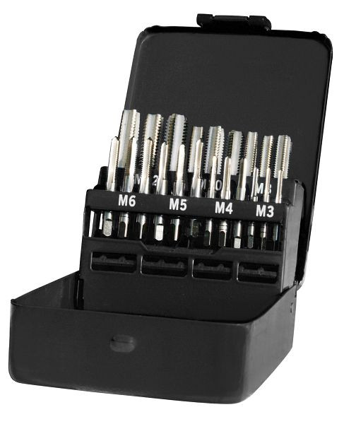 SW staaltapset, M3-M12, 21-delig, 81790L