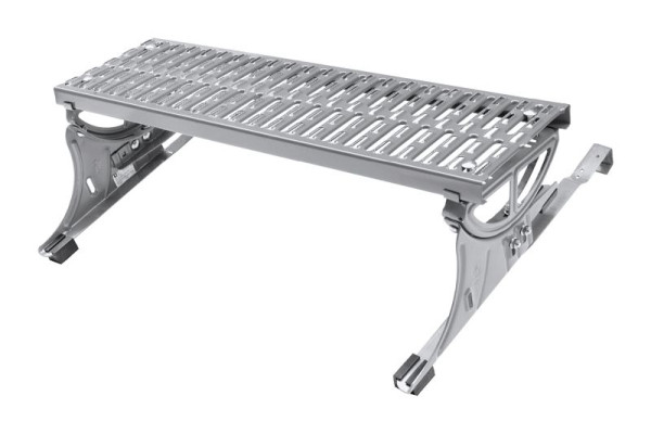 HYMER-loopvlakset volgens Euronorm DIN EN 516, thermisch verzinkt, rooster 800 x 250 mm, 008927