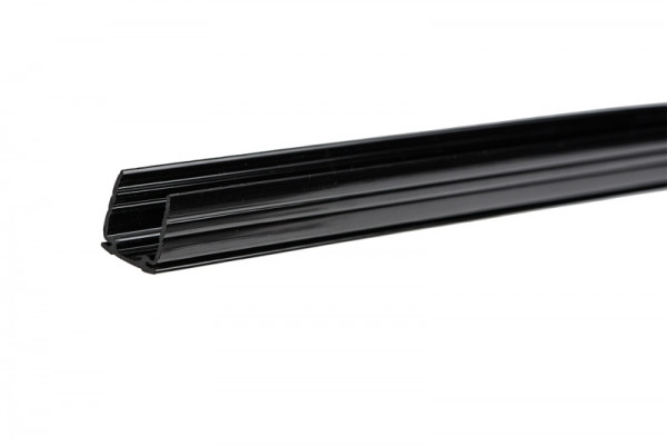 rutec Projekt PC profiel VARDAflex Neon SVQ / TVQ, 2 meter - zwart Accessoires VARDAflex LED strips, PFH342