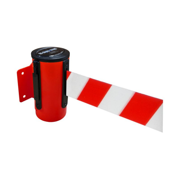 Stein HGS HGS wandriemcassette -P-Line Utility-, rood, rood/wit diagonaal (gearceerd), met veiligheidssluiting (zelfontgrendelend), 12846d-1303