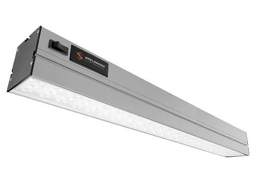 Bedrunka+Hirth universele 600 werkpleklamp, vermogen, afmetingen in mm (BxDxH): 582 x 70 x 80, 03L06O350P