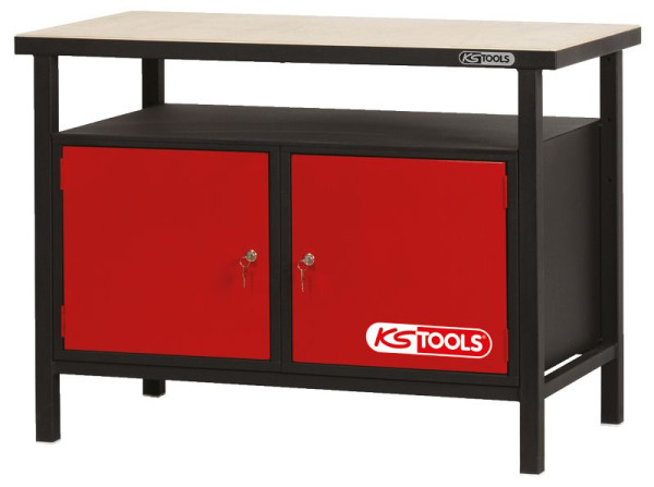 KS Tools professionele werkbank met 2 deuren, H840xB1200xD600mm, 865.0002