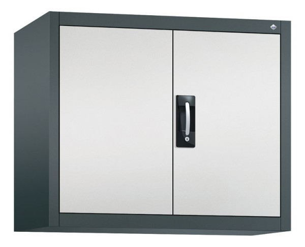 C+P bovenkast Acurado, H790xW930xD400mm, kleur: antracietgrijs/lichtgrijs, verzonken handgreep, 9265-009 S10084
