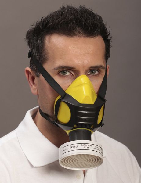 EKASTU Safety halfgelaatsmasker Polimask ALFA / Silikone, 466627