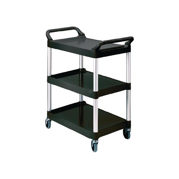 Rubbermaid Utility Cart Zwart, J818