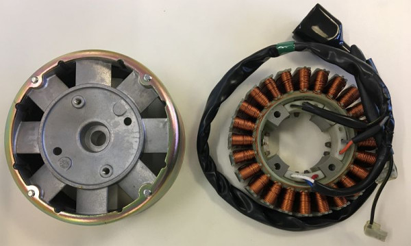 ELMAG generator compleet (zonder elektronica) voor SEBSSi 2000W, 9503125