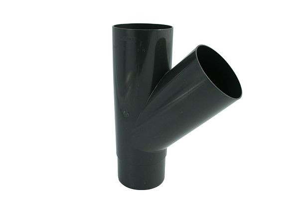 Marley pijpaftakking 45°, DN 75/75 antraciet, 085647