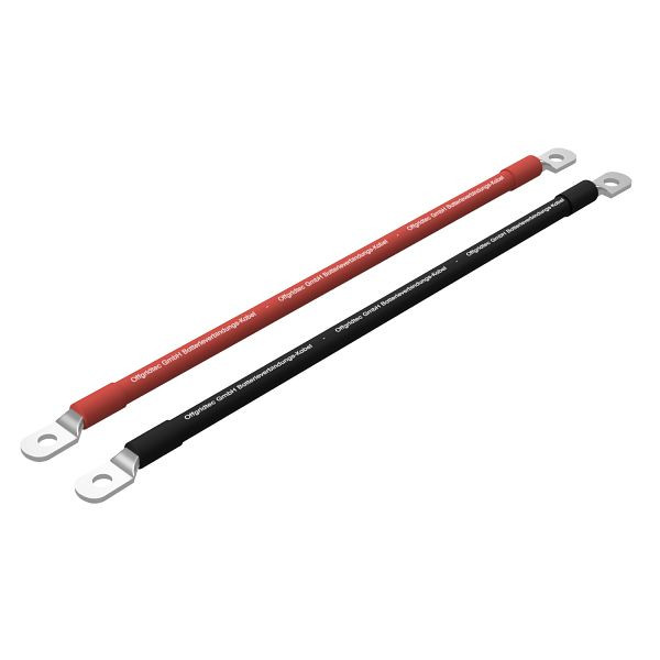 Offgridtec 1m accukabel 10mm² M8 oogjes aan beide zijden, 8-01-012665
