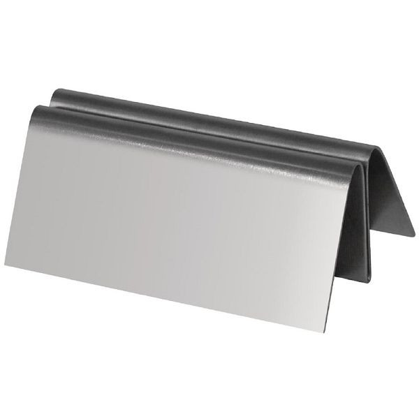 Olympia menuhouder RVS brede voet A4, DM221