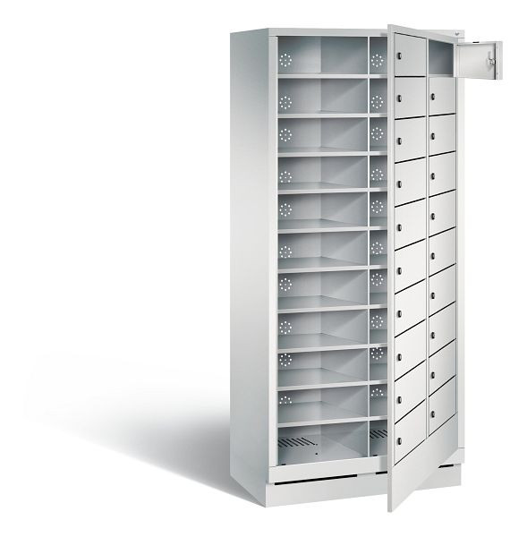 C+P wasautomaat Evolo, H1800xW810xD500mm, kleur: lichtgrijs, 48160-210 S10003