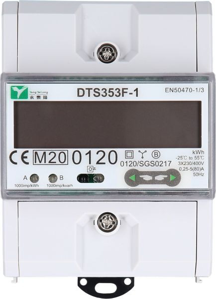 KS Tools elektriciteitsmeter voor DIN-rail 3 fasen, 117.7933