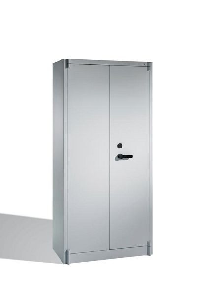 C+P brandwerende kast Certos, H1950xW930xD500mm, kleur: wit aluminium, dagschoot, 5 OH, 1170-00 S10012
