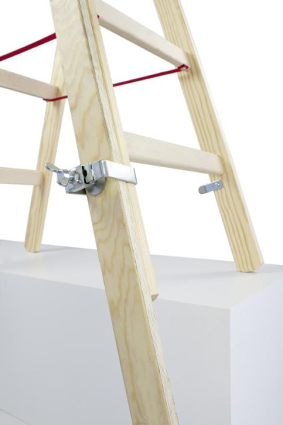 HYMER voetverlenging voor houten ladders, verstelbereik 700 mm, 0079640