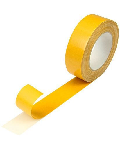 TransPak dubbelzijdig plakband, 38 mm breed x 25 m, dikte 250 µ, verwijderbaar zonder resten achter te laten, verpakking: 24 rollen, 299555