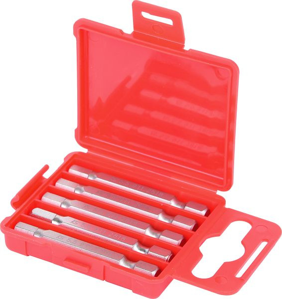 KS Tools 1/4" bit-binnenzeskant, 50 mm, 5,5 mm, 5 stuks, 911.2819