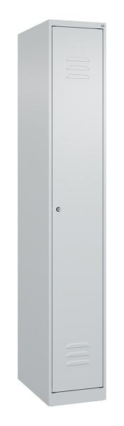 C+P luierkluis Classic PLUS met middenwand, 1850x300x500mm, 7035/7035, cilinderslot, 080000-10F S10002