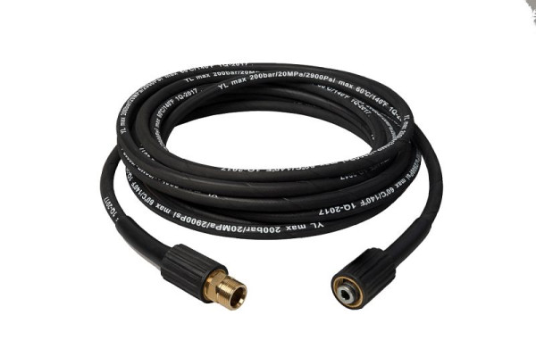 Eurom Force Rubber Stalen Verlengslang HP accessoires, Rubber Stalen Verlengslang, 140903