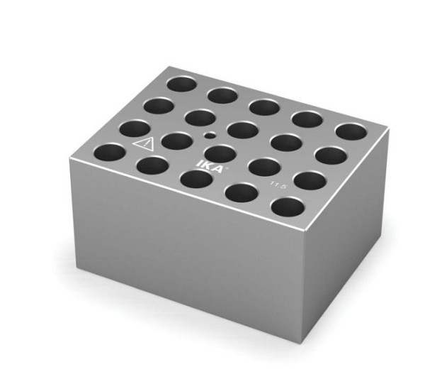 IKA enkel blok, VWR/Eppendorf buizen, Ø11,5 mm, DB 1.4, 0004467900
