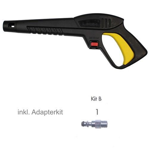 LAVOR hogedrukpistool met adapter 1/4 inch AG universeel geschikt, 60010083