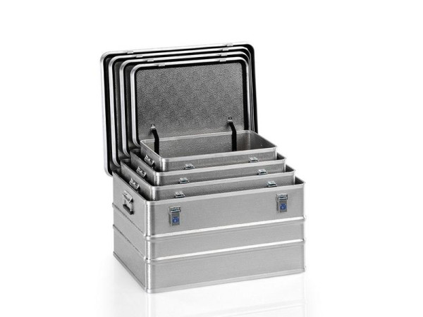 Gmöhling transportkrat van gestructureerd plaatstaal G®-professional BOX A 1599 Set - vierdelig, 010159900